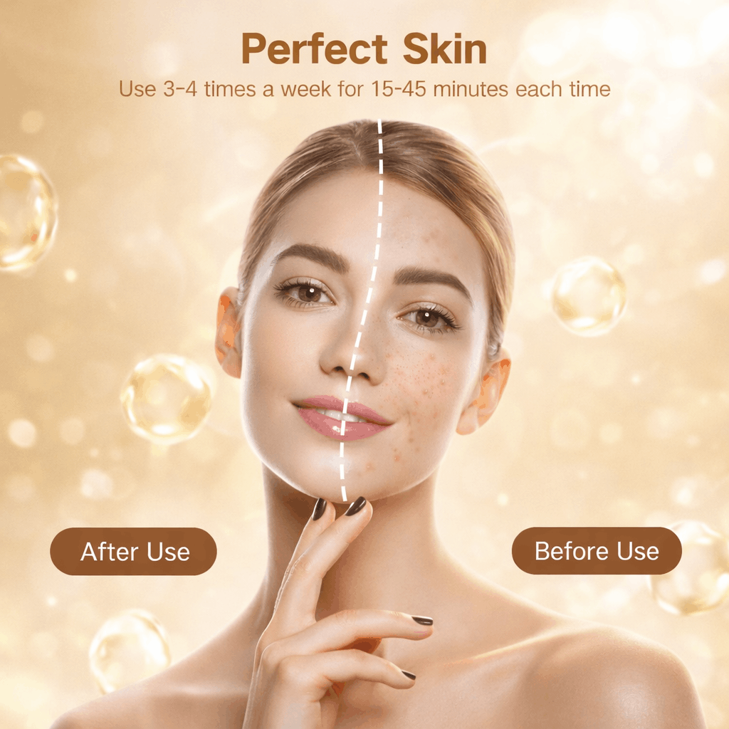 Red & Near-Infrared Light Therapy Panel (660nm & 850nm) – Portable LED Lamp for Face & Body