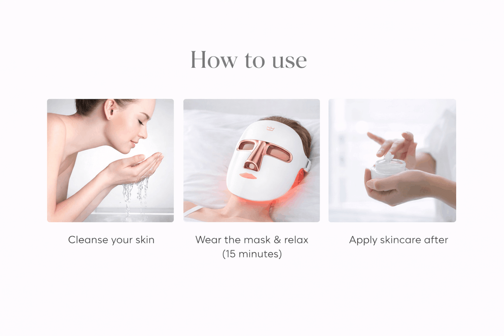 7-Color LED Face Mask | At-Home Light Therapy for Clear Skin