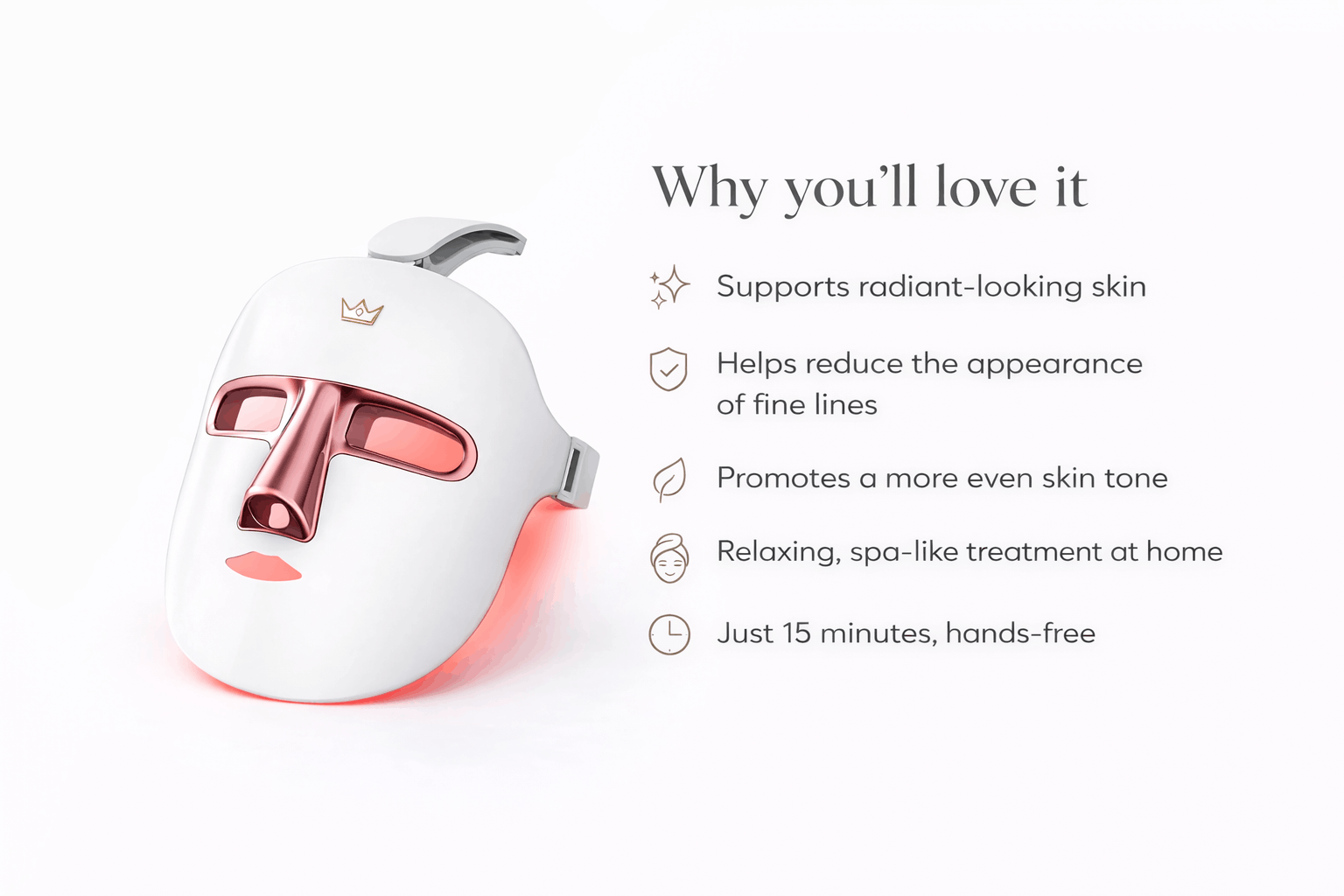7-Color LED Face Mask | At-Home Light Therapy for Clear Skin