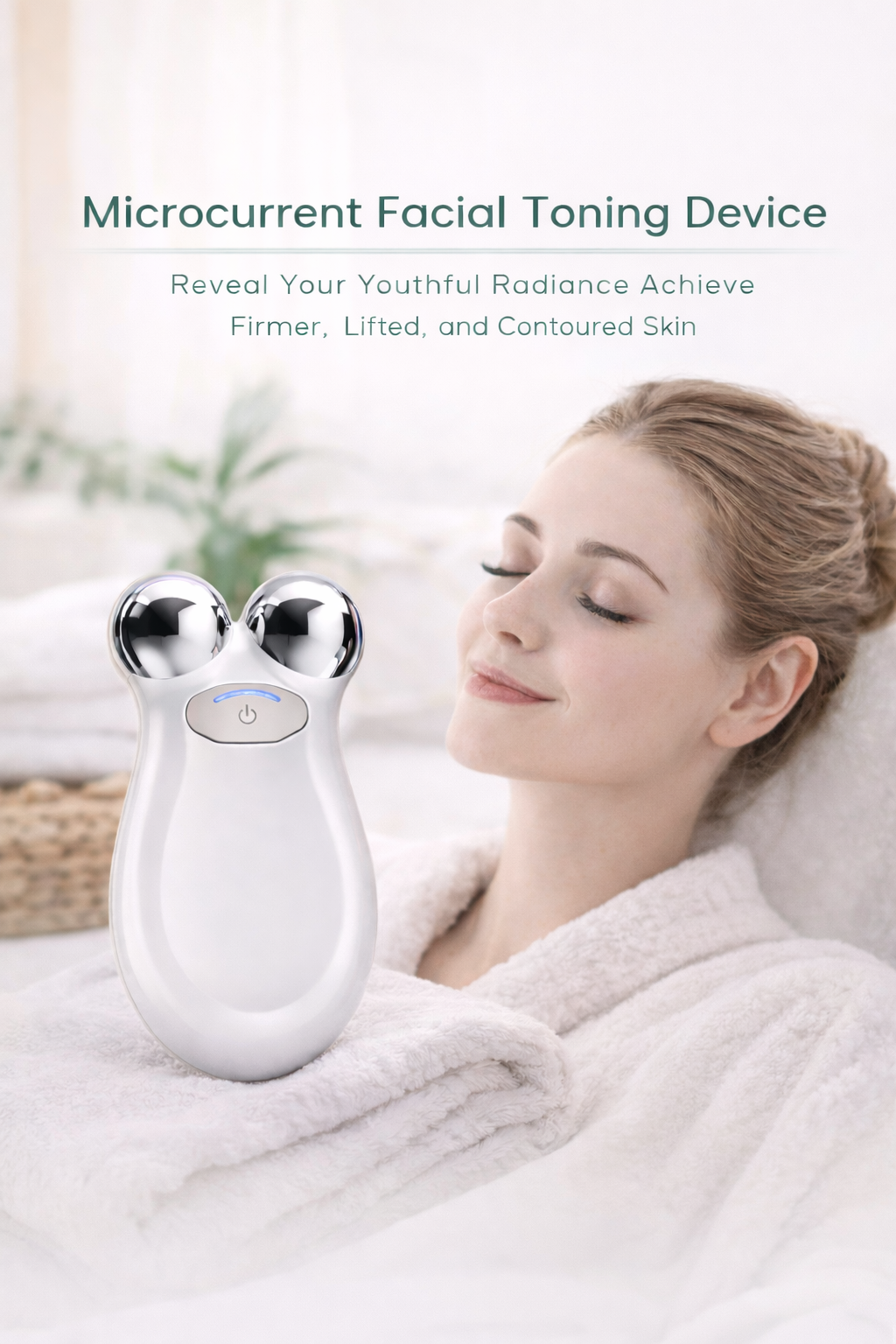 Microcurrent Facial Toning & Lifting Device