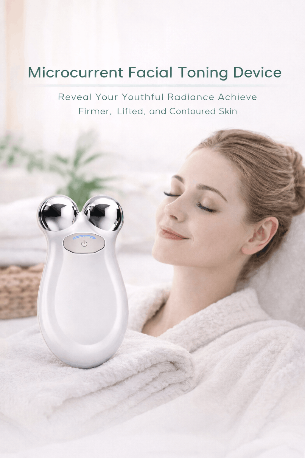 Facial Sculpting Device – Microcurrent Face Toning Tool for Firmer-Looking Skin