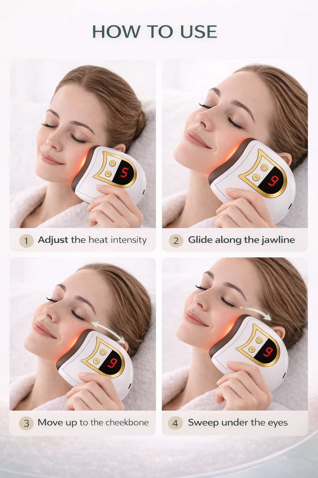 Electric Gua Sha Facial Sculpting & Massage Tool