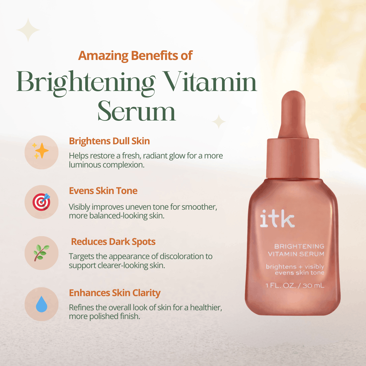 Vitamin C Brightening Serum – For Radiant, Even-Looking Skin