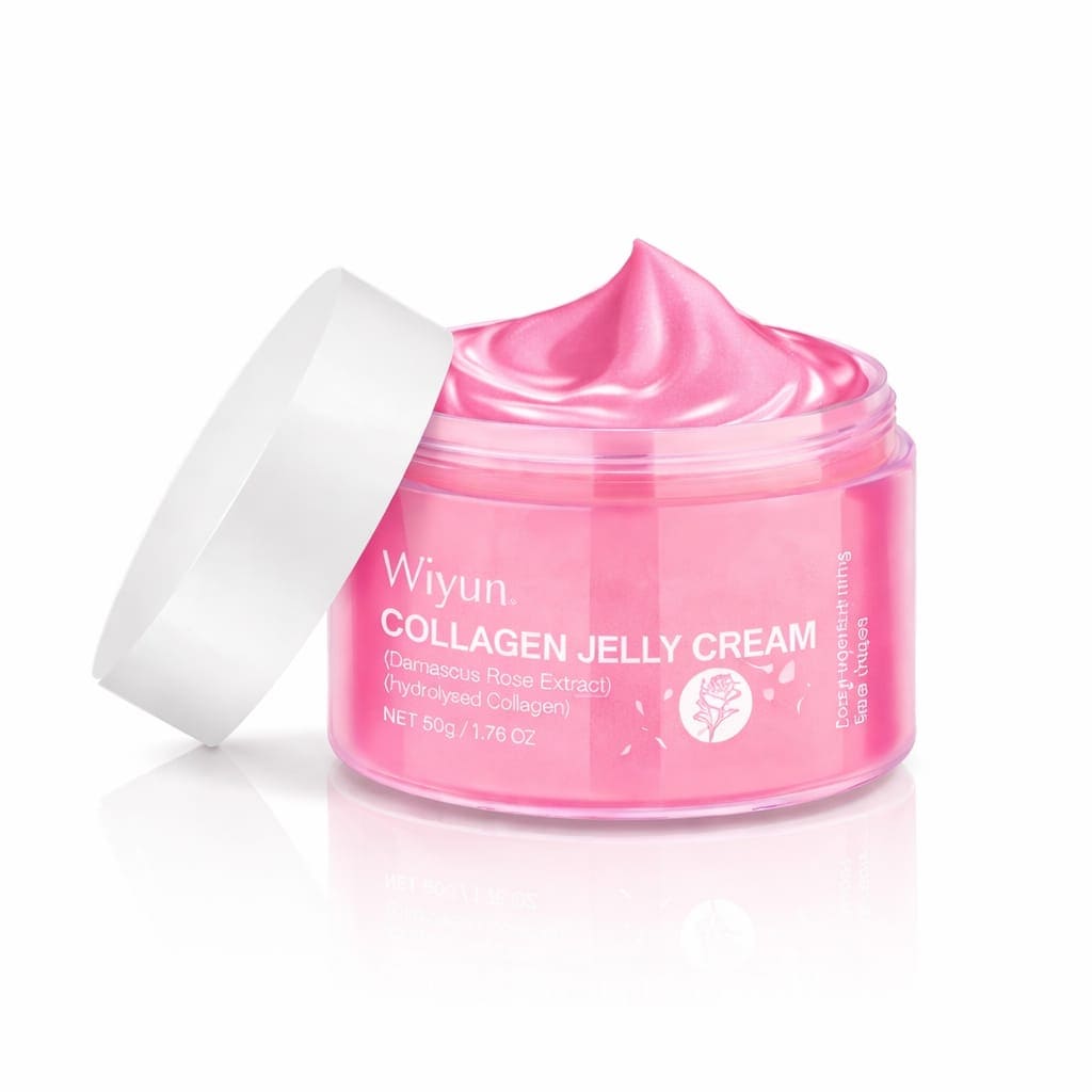 Wiyun Collagen Rose Jelly Cream – Hydrating, Brightening & Soothing Gel